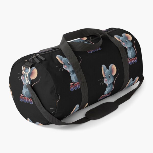 Item preview, Street Mouse Soft Chaos Collection – OOPS Cute Sarcastic Mouse Meme  designed and sold by MiraLumeStudio.