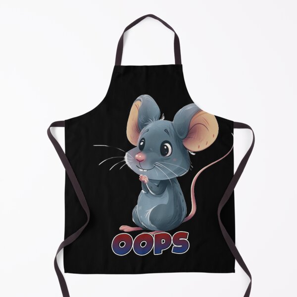 Item preview, Street Mouse Soft Chaos Collection – OOPS Cute Sarcastic Mouse Meme designed and sold by MiraLumeStudio.