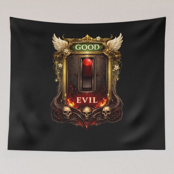 Item preview, Good & Evil Control Panel designed and sold by DeadThingsShop.