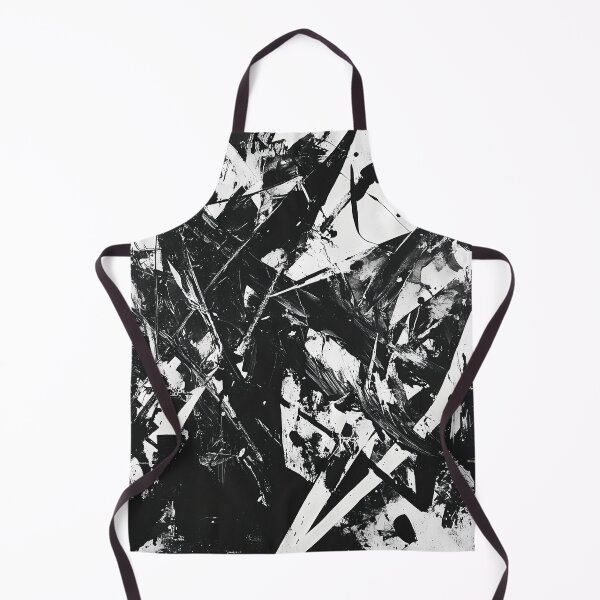 Item preview, Chaos Theory - Black and White Abstract Expressionist Brushwork designed and sold by Caspereickeart.