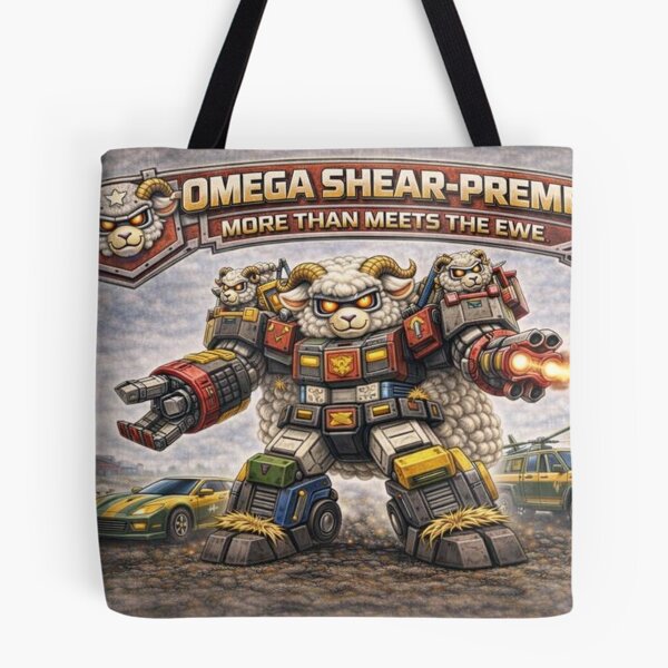 Item preview, MechaSheep: Omega-Shear Prime (More Than Meets the Ewe) designed and sold by Thpoar.