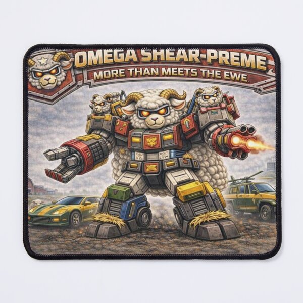 Item preview, MechaSheep: Omega-Shear Prime (More Than Meets the Ewe) designed and sold by Thpoar.