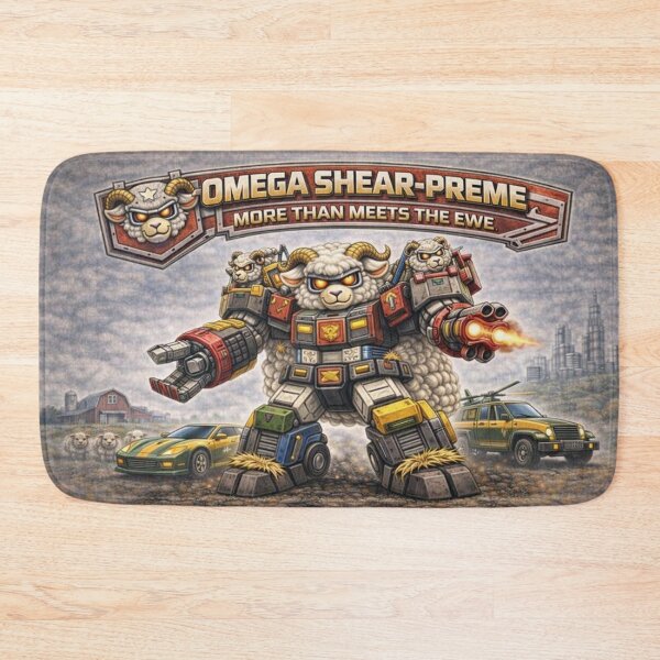 Item preview, MechaSheep: Omega-Shear Prime (More Than Meets the Ewe) designed and sold by Thpoar.
