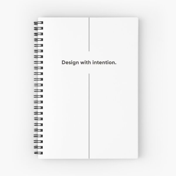 Item preview, Design With Intention. Minimalist UX/UI & Product Design Statement. Designer's life.  designed and sold by Artio-ArtShop.