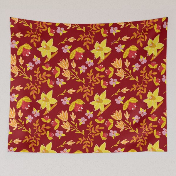Item preview, Crimson Solstice Garden designed and sold by studioaudrea.