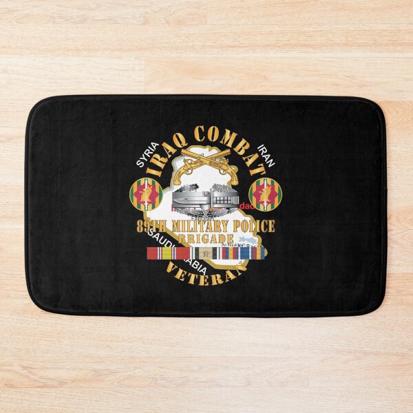 Item preview, Army - 89th Military Police Brigade - Iraq Combat Veteran - SSI - CAB, Br w IRAQ SVC X 300 designed and sold by Military Insignia Products.