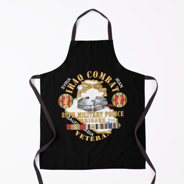 Item preview, Army - 89th Military Police Brigade - Iraq Combat Veteran - SSI - CAB, Br w IRAQ SVC X 300 designed and sold by Military Insignia Products.