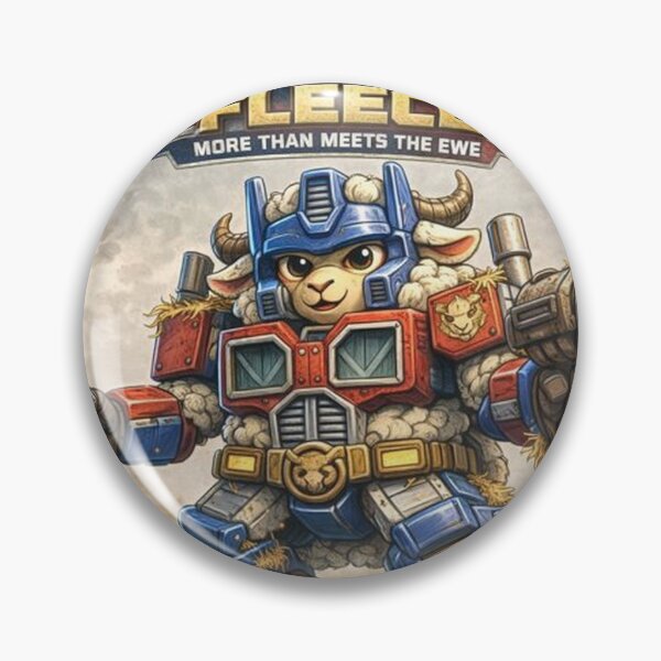 Item preview, MechaSheep: Optimus Fleece (More Than Meets the Ewe) designed and sold by Thpoar.