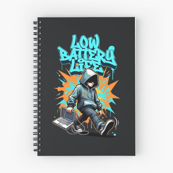 Item preview, Low Battery Life Funny Hoodie Guy designed and sold by Taans-Creation.
