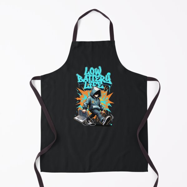 Item preview, Low Battery Life Funny Hoodie Guy designed and sold by Taans-Creation.