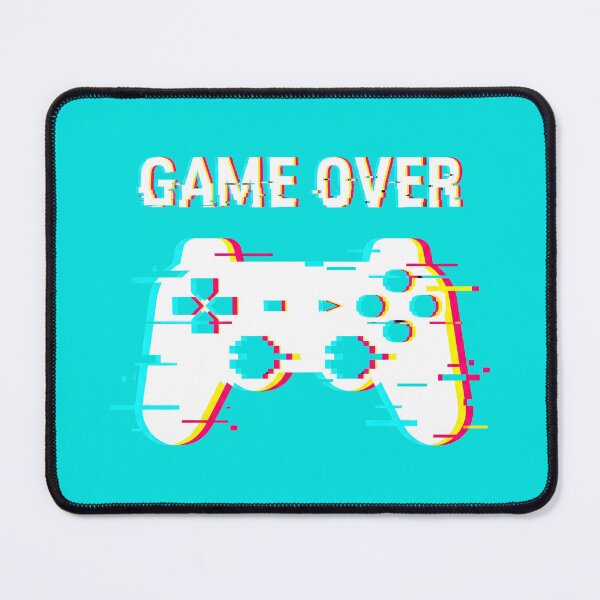 Item preview, Game Over Glitch Controller Cyberpunk Art designed and sold by MarCinu Art.