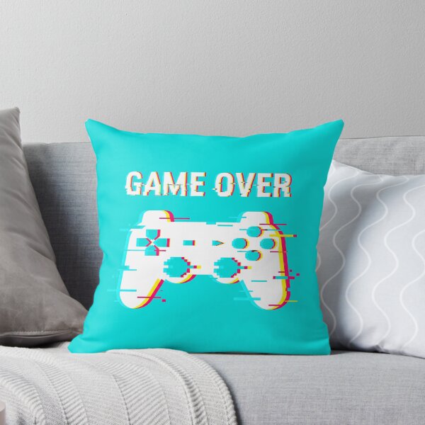 Item preview, Game Over Glitch Controller Cyberpunk Art designed and sold by MarCinu Art.