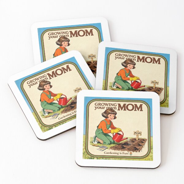Item preview, Growing Your Own Mom - Dark Humor Gardening Art designed and sold by PictorialWhimsy.