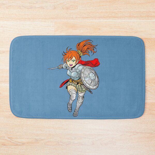 Item preview, Brave manga warrior in action – fantasy heroine with a sword designed and sold by chromyral-creations.