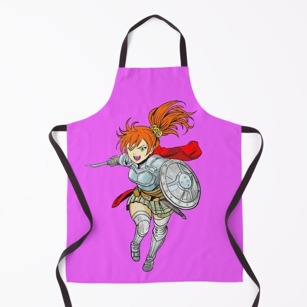 Item preview, Brave manga warrior in action – fantasy heroine with a sword designed and sold by chromyral-creations.