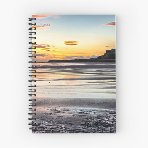 Item preview, Bamburgh Castle Sunrise designed and sold by Reg-K-Atkinson.