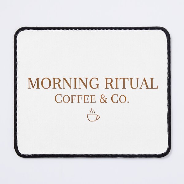 Item preview, Minimalist Cozy Vintage Coffee Routine designed and sold by SerenzeArt.