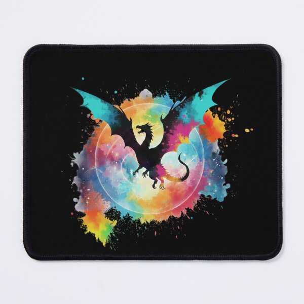 Item preview, Rainbow Dragon Moon - Spirit Moon Art designed and sold by Magic House.