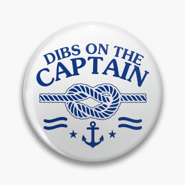 Item preview, Dibs on the Captain Anchor Navy Wife Boat Captain Wife designed and sold by gunaone-design.