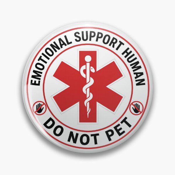 Item preview, Emotional Support Human designed and sold by FoggyBogs.