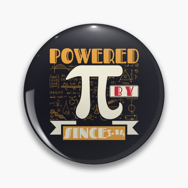Item preview, Pi Day Powered by Pi Math Humor Design designed and sold by DaVinciFeather.