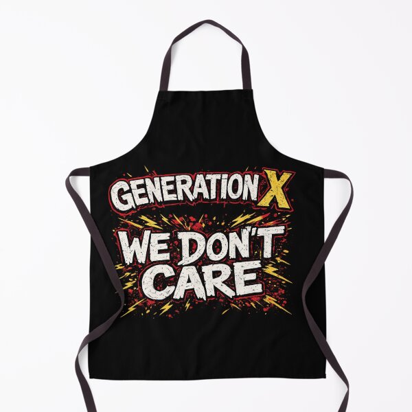 Item preview, Generation X We Don't Care designed and sold by MojaveTradePost.