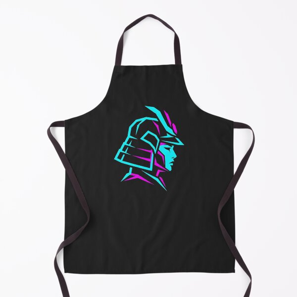 Item preview, Cyberpunk Neon Samurai Warrior Helmet designed and sold by MarCinu Art.