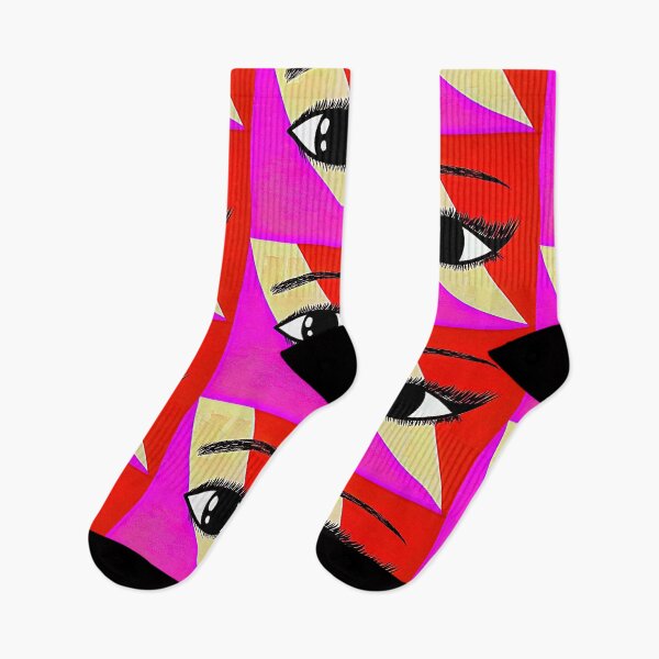 Item preview, "Pop Art Eye Illustration with Bold Colors" designed and sold by nighttime1990.