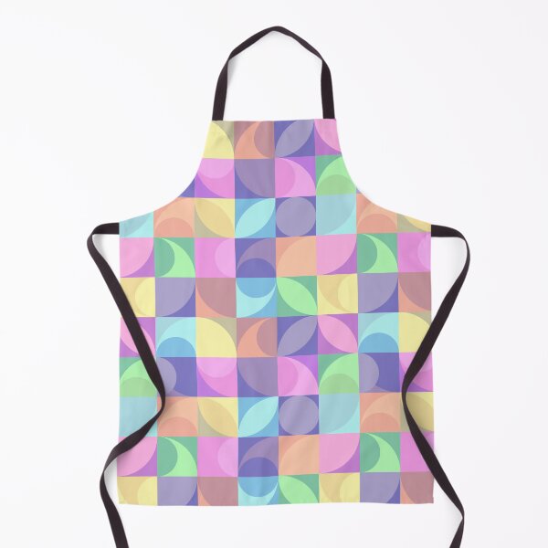 Item preview, Pastel Geo Circle — Retro Rainbow Cozy Home Décor designed and sold by BeaconMarketing.