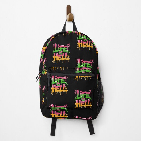 Item preview, Life Is Hell Colorful Grafitti Design designed and sold by Peter Stawicki.