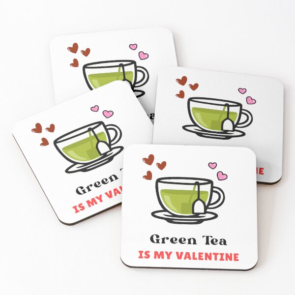 Item preview, Green Tea Is My Valentine T-Shirt designed and sold by FestivityFinds.