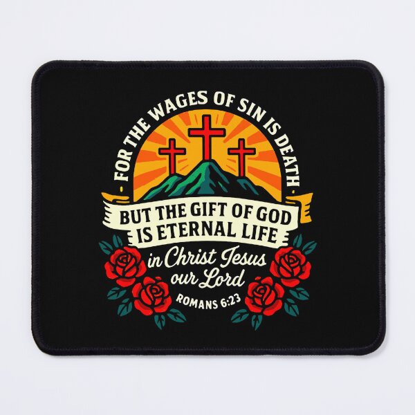 Item preview, Romans 6:23 The Gift Of God Is Eternal Life In Christ Jesus Our Lord designed and sold by plushism.
