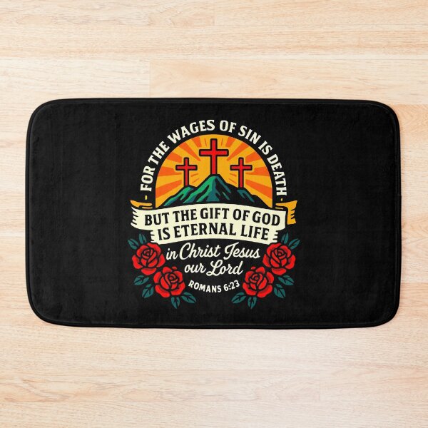 Item preview, Romans 6:23 The Gift Of God Is Eternal Life In Christ Jesus Our Lord designed and sold by plushism.