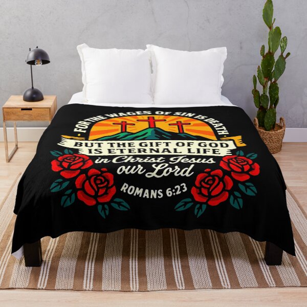Item preview, Romans 6:23 The Gift Of God Is Eternal Life In Christ Jesus Our Lord designed and sold by plushism.