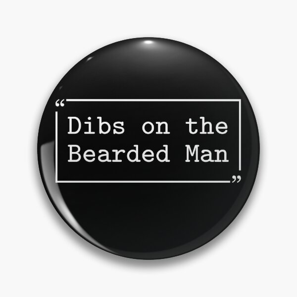 Item preview, Dibs On The Bearded Man Funny Couple Bearded Beard Lover designed and sold by gunaone-design.