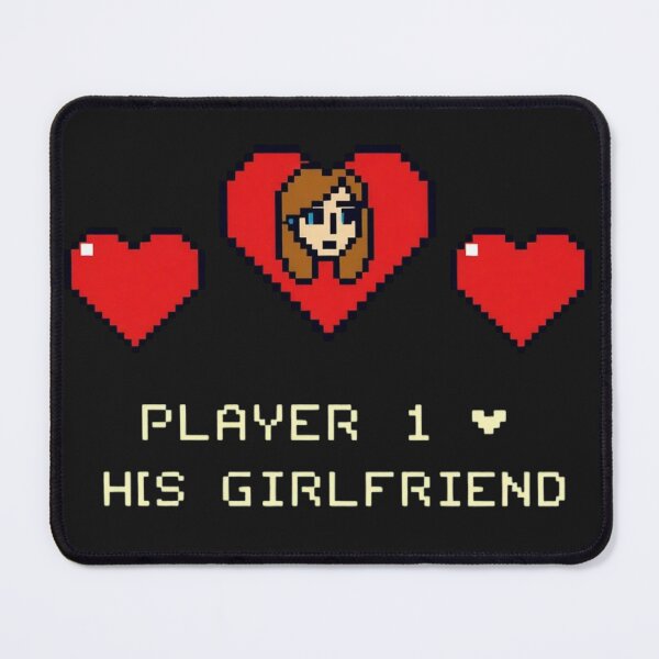 Item preview, Player 1 Loves His Girlfriend – Gamer Couple Love Design designed and sold by Sparkofart07.