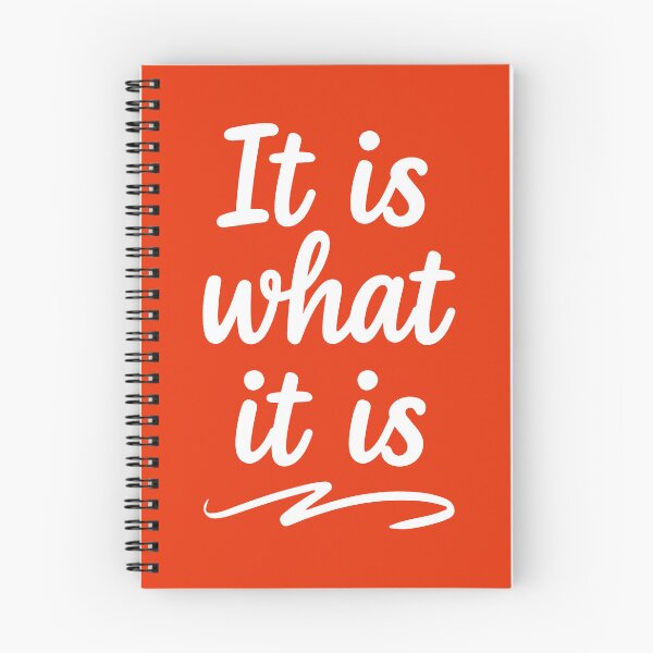 Item preview, It Is What It Is. Inspirational Quote. Typography. Motivational Quote. designed and sold by DesignHouse07.