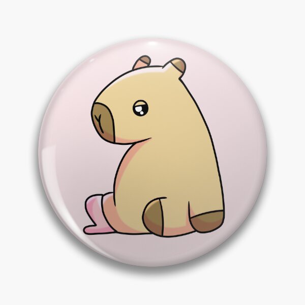 Item preview, Cute Kawaii Capybara Wearing a Little Shoe (Once Upon a Capybara). designed and sold by Hannahi8.