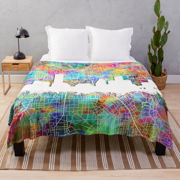 Item preview, houston city skyline designed and sold by BekimART.