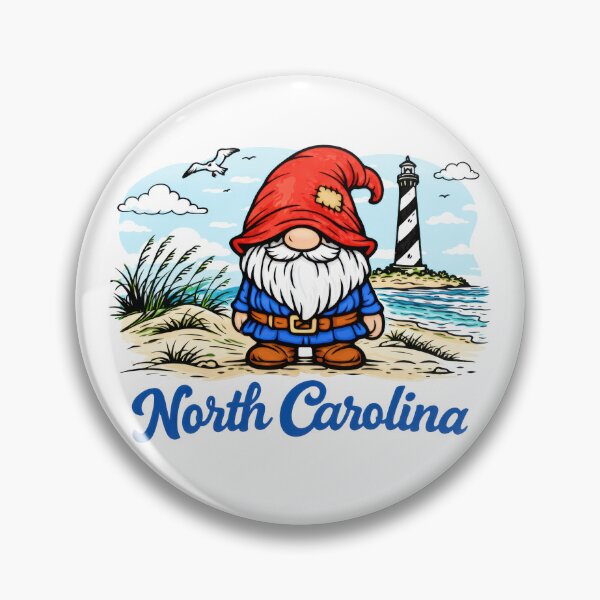 Item preview, Coastal Gnome at the North Carolina Lighthouse designed and sold by Moriarty's Digital Visions.