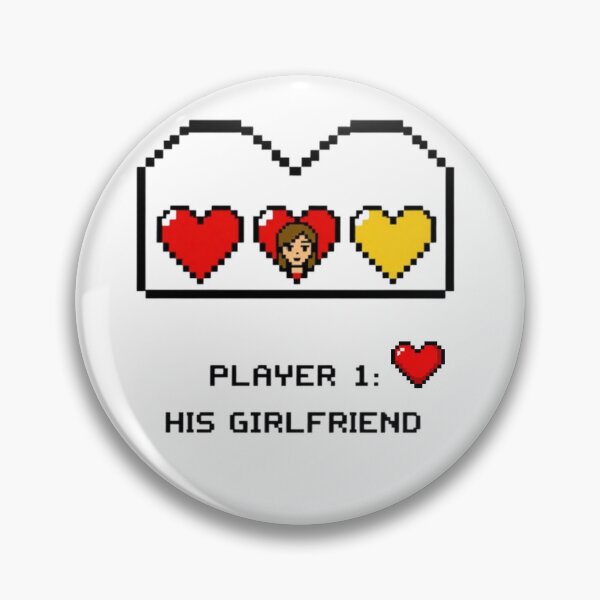 Item preview, Player 1 Loves His Girlfriend – Gamer Couple Love Design designed and sold by Sparkofart07.