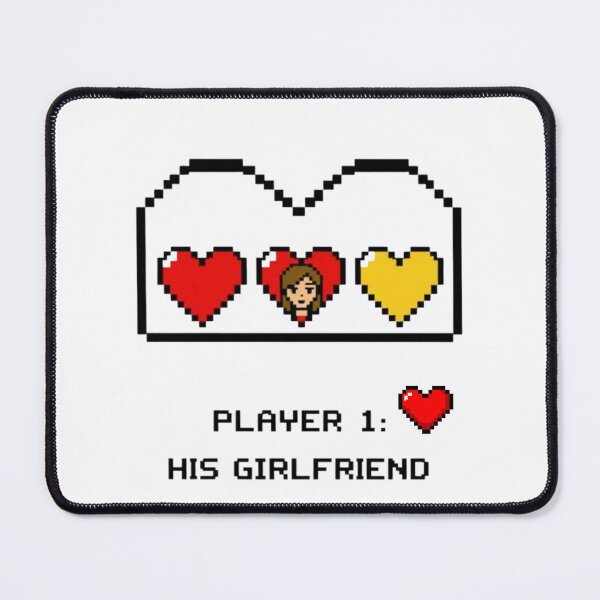 Item preview, Player 1 Loves His Girlfriend – Gamer Couple Love Design designed and sold by Sparkofart07.