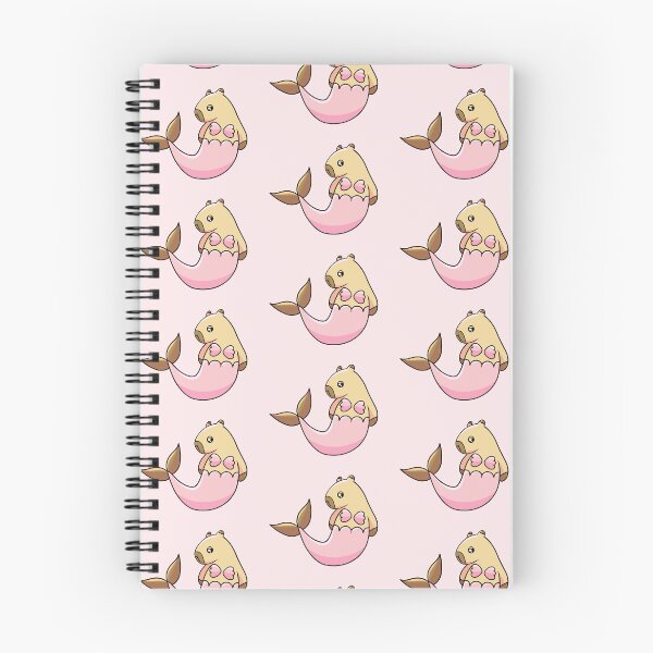 Item preview, Cute Kawaii Capybara With a Mermaid Tail (Once Upon a Capybara).   designed and sold by Hannahi8.