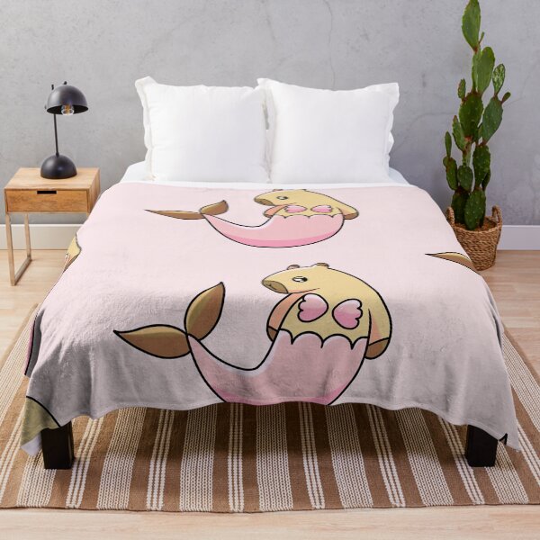 Item preview, Cute Kawaii Capybara With a Mermaid Tail (Once Upon a Capybara).   designed and sold by Hannahi8.