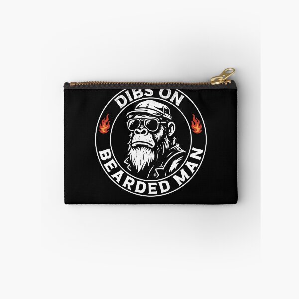 Item preview, Dibs On The Bearded Man Funny Monkey Beard Lover designed and sold by gunaone-design.