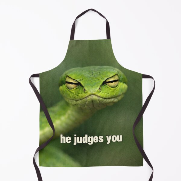 Item preview, Judgy Snek judges you designed and sold by MilkingChickens.