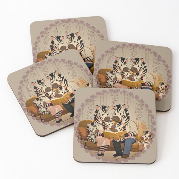 Item preview, Vintage Zebra Family Photo designed and sold by ZebraDazzleDesigns.