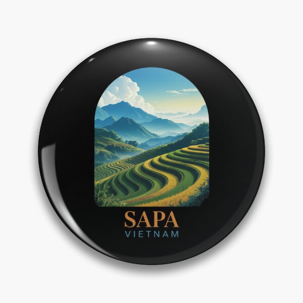 Item preview, Sapa Travel Adventure Trip Summer Vacation Sapa Vietnam  designed and sold by DigitaldeligArt.