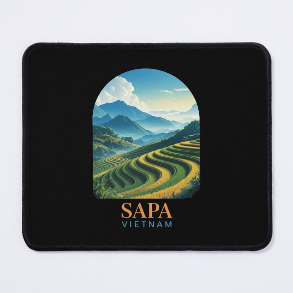 Item preview, Sapa Travel Adventure Trip Summer Vacation Sapa Vietnam  designed and sold by DigitaldeligArt.
