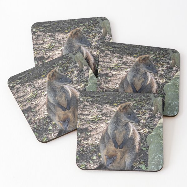 Item preview, Cutest Pouch Cargo: Adorable Baby Wallaby Joey Peeking Out designed and sold by Photogenic Snap.